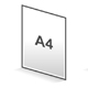 A4 leaflets icon